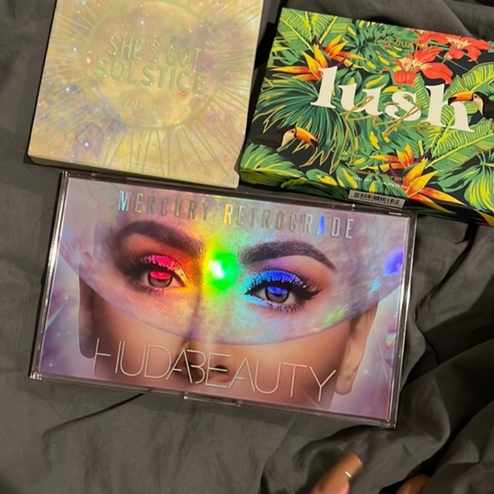 3 Palette Bundle - Mercury Retrograde + Colourpop Lush Life & She’s got Solstice